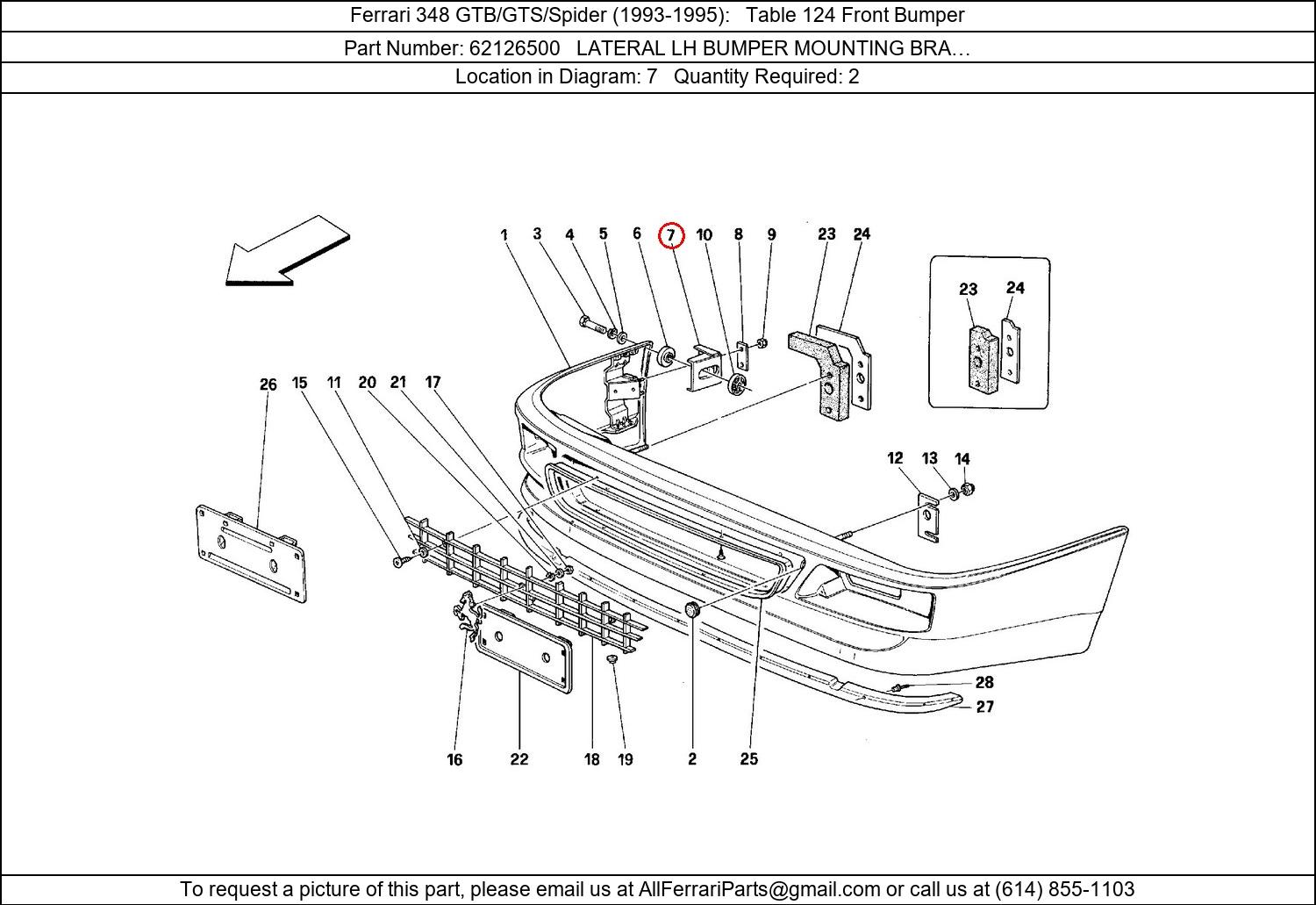 Ferrari Part 62126500