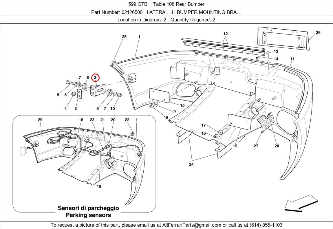 Ferrari Part 62126500