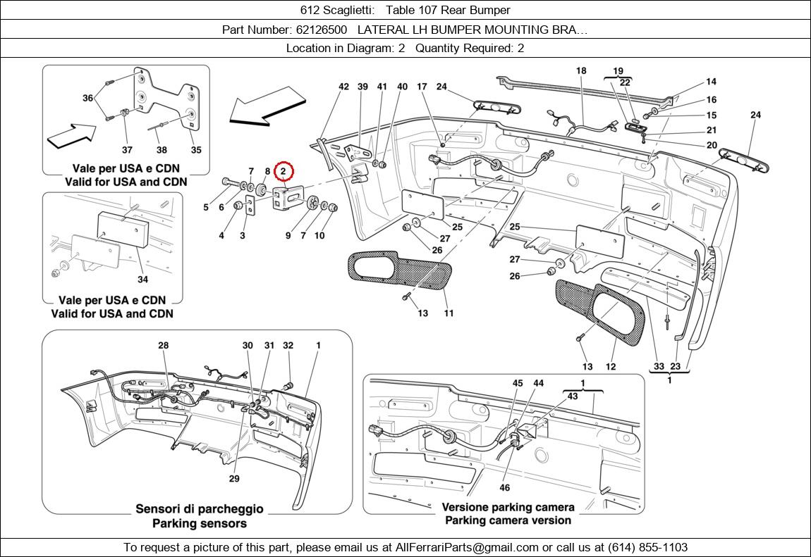 Ferrari Part 62126500