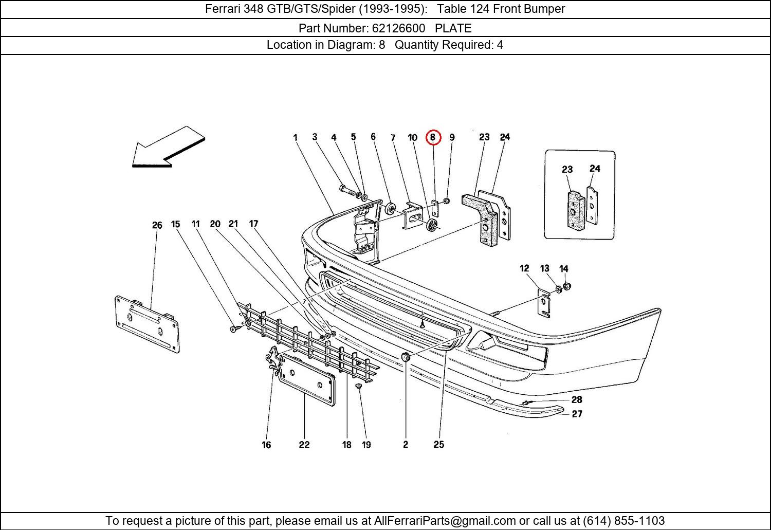 Ferrari Part 62126600