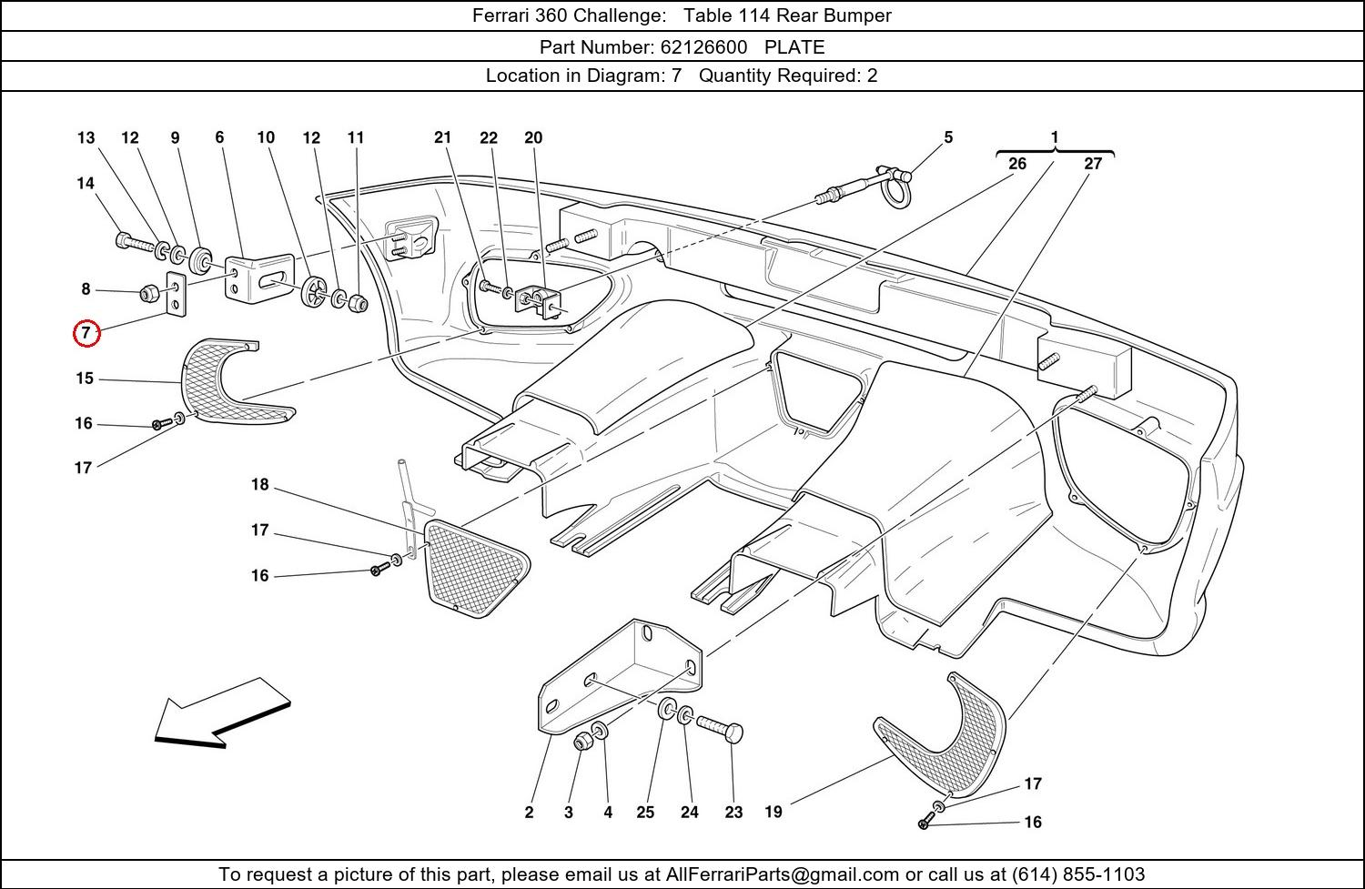 Ferrari Part 62126600