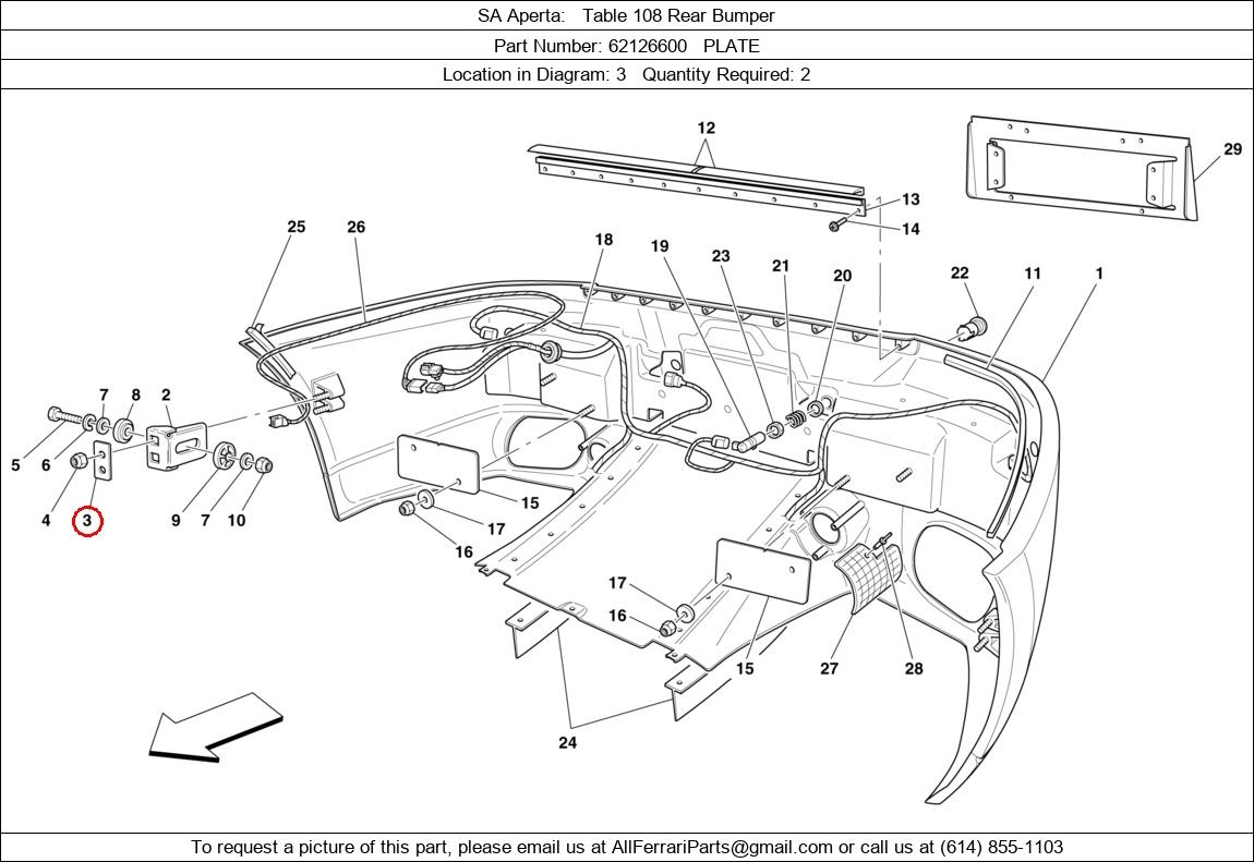 Ferrari Part 62126600