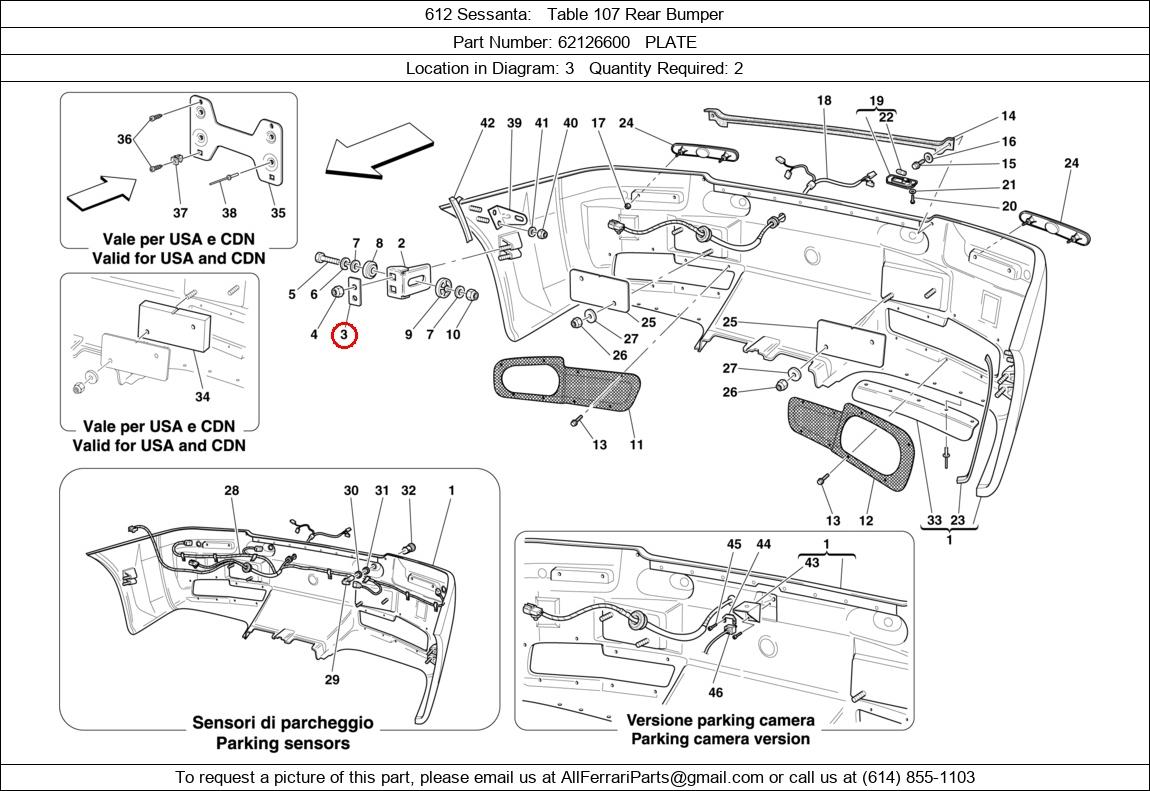 Ferrari Part 62126600