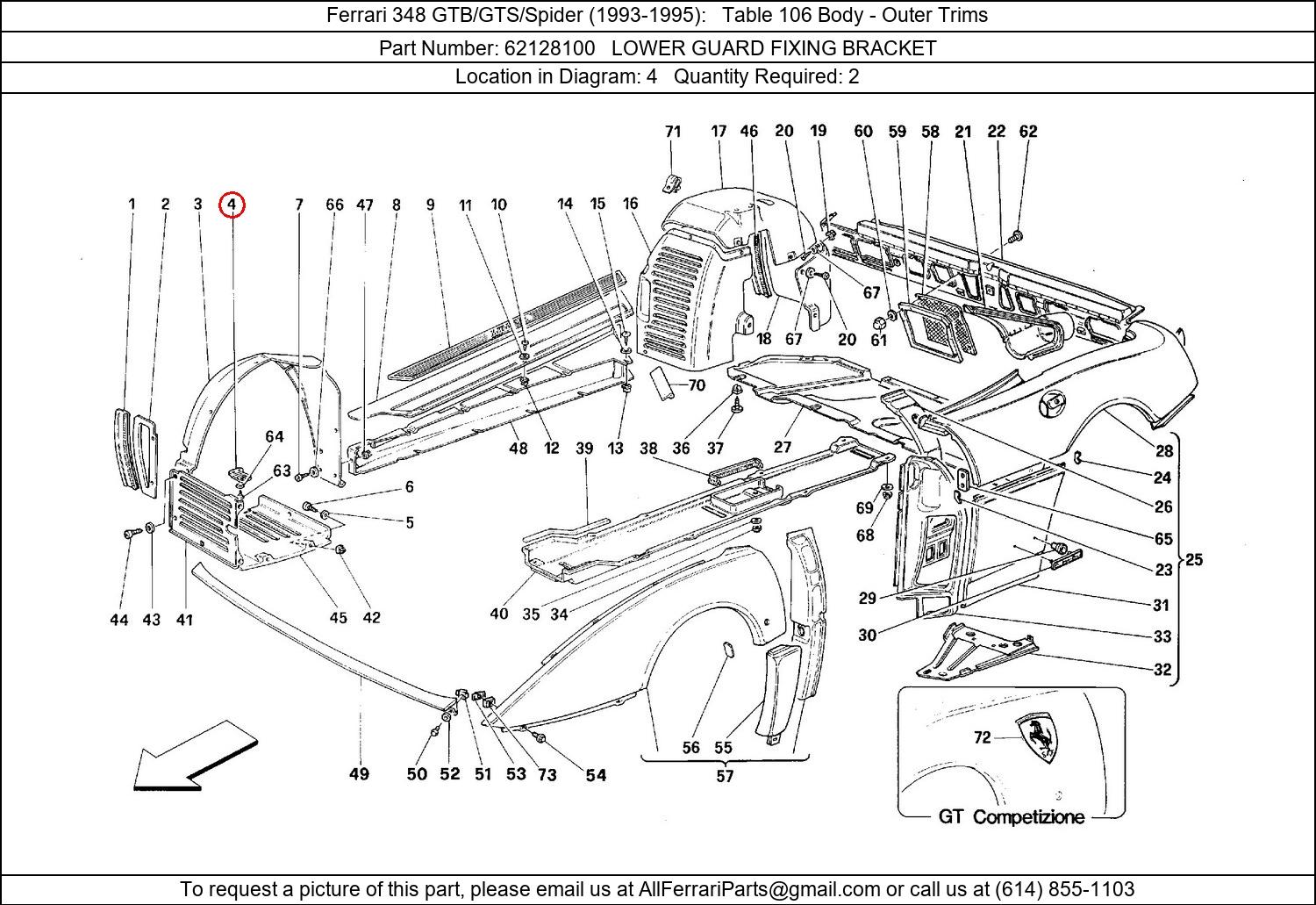 Ferrari Part 62128100