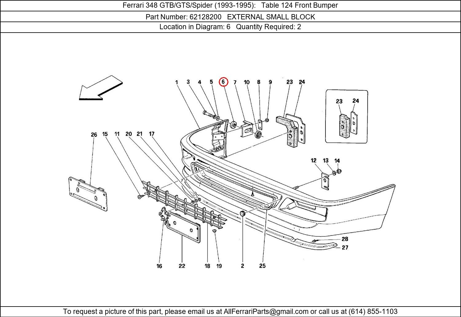 Ferrari Part 62128200