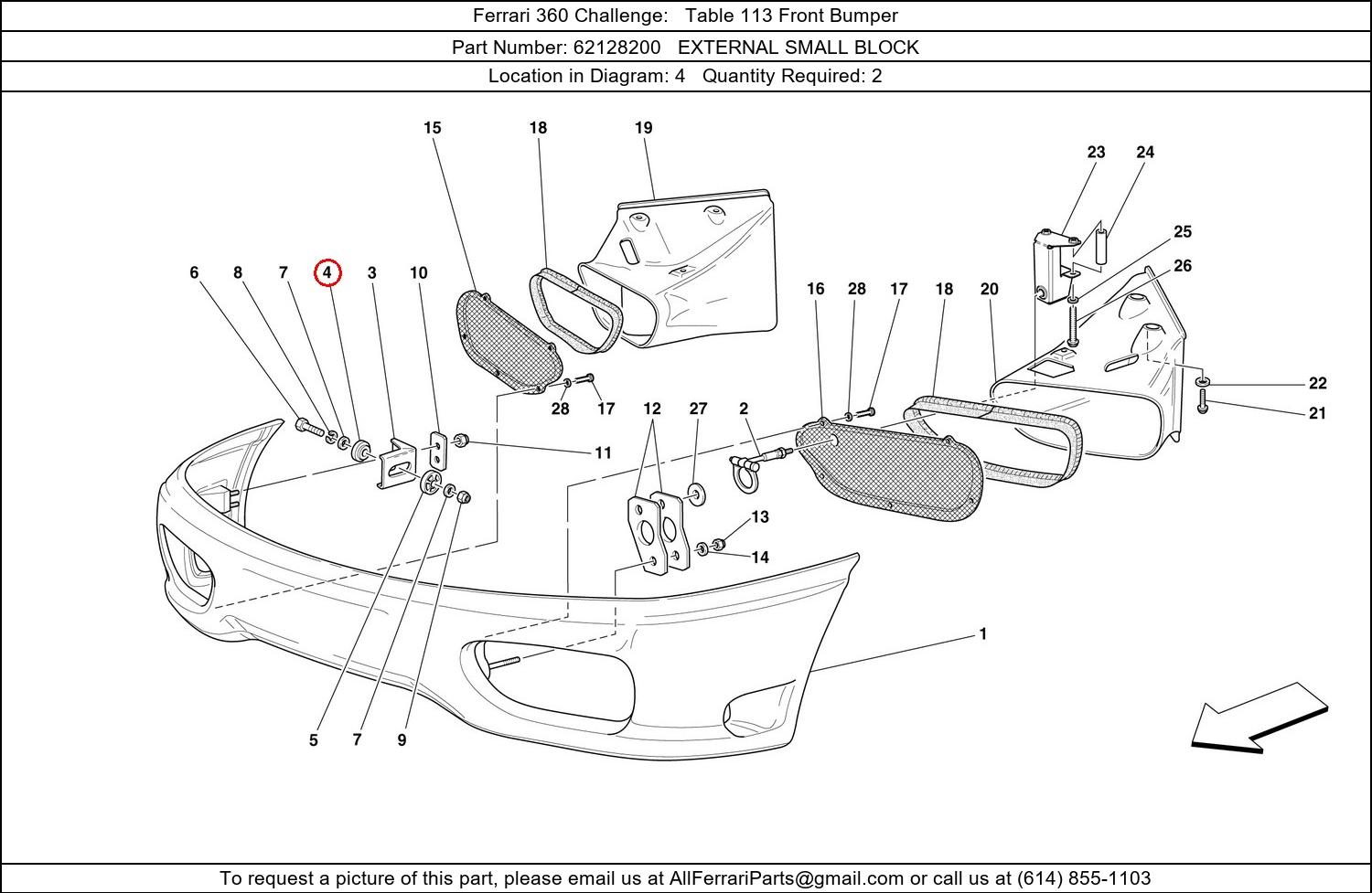 Ferrari Part 62128200