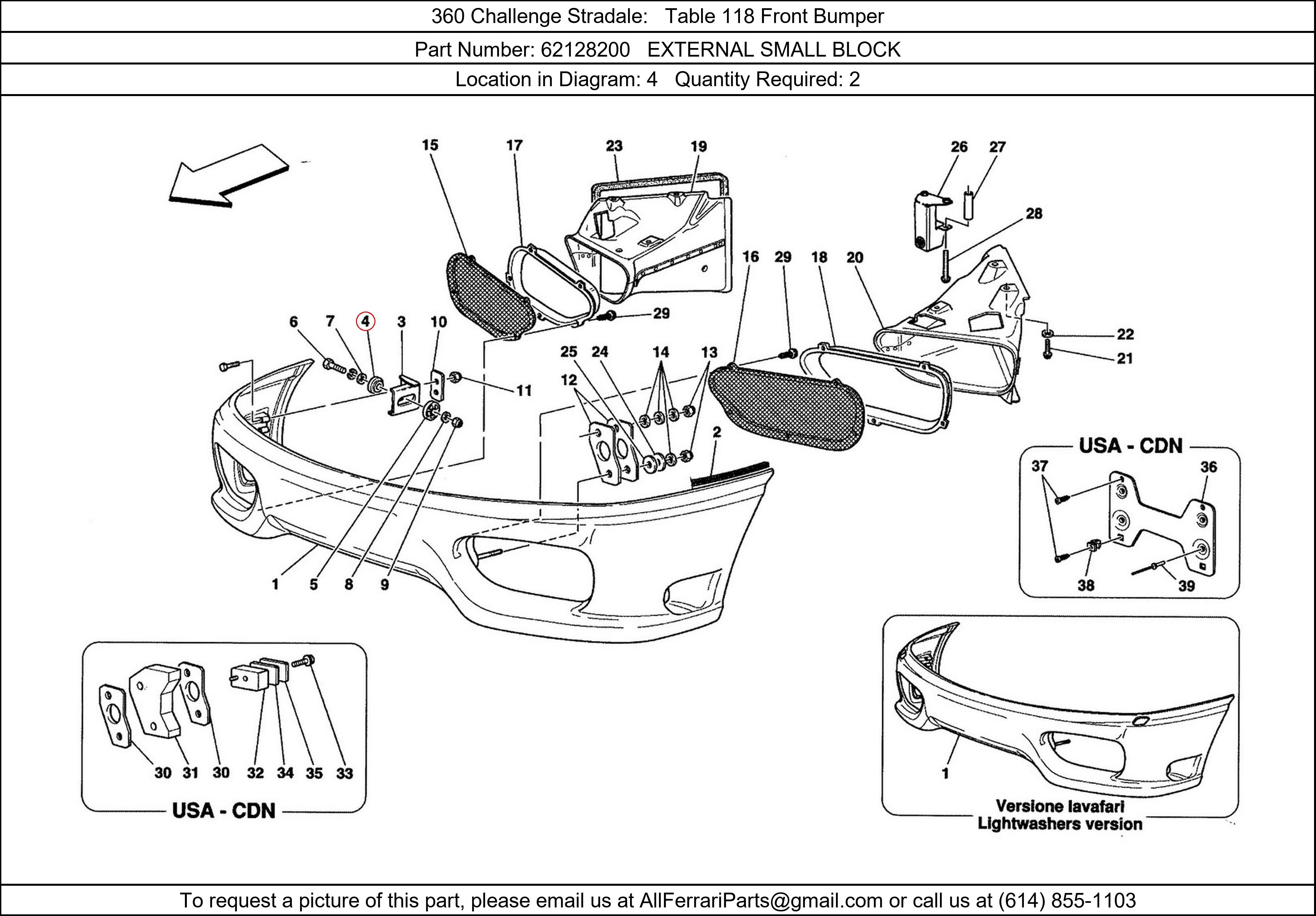 Ferrari Part 62128200