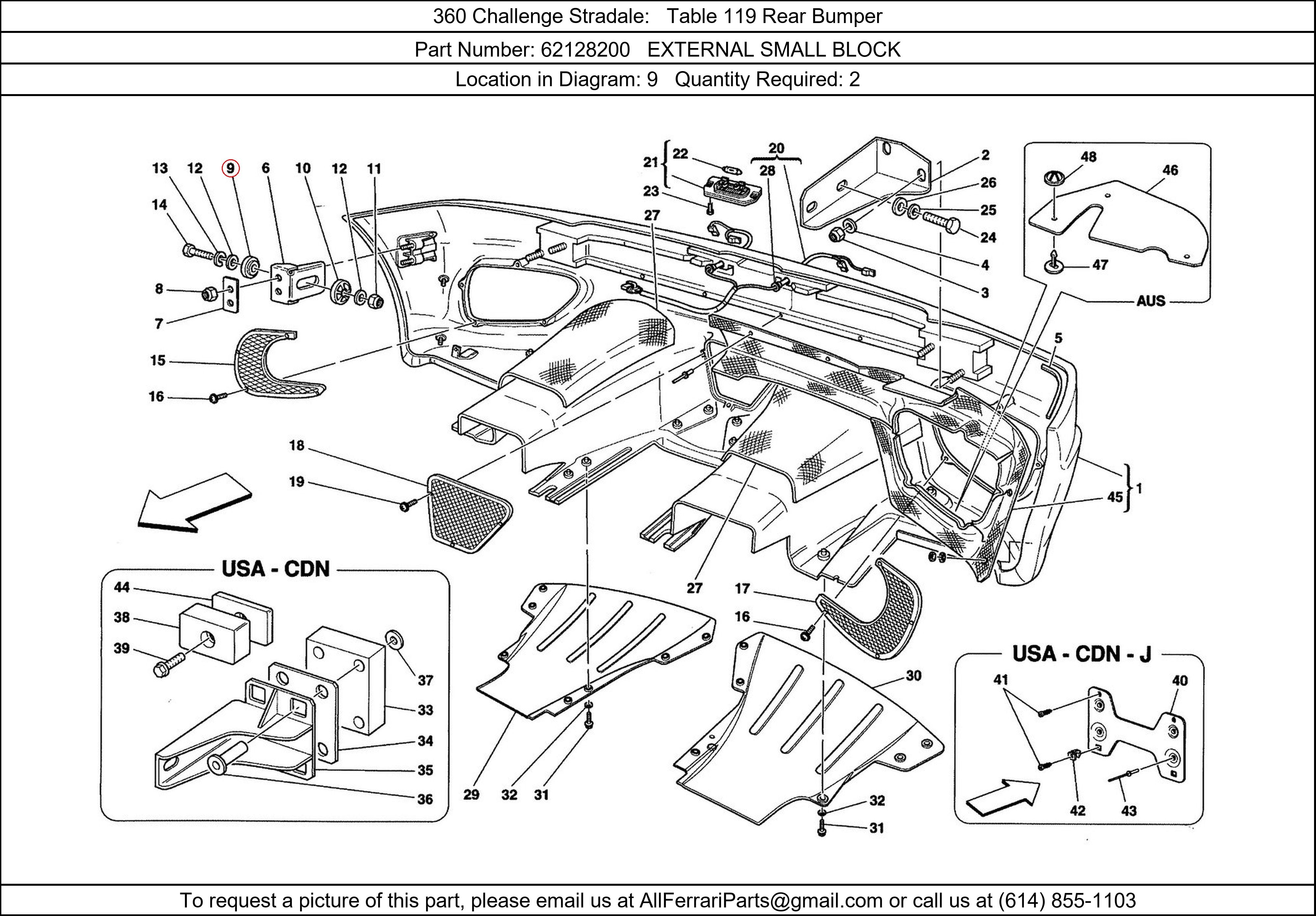 Ferrari Part 62128200