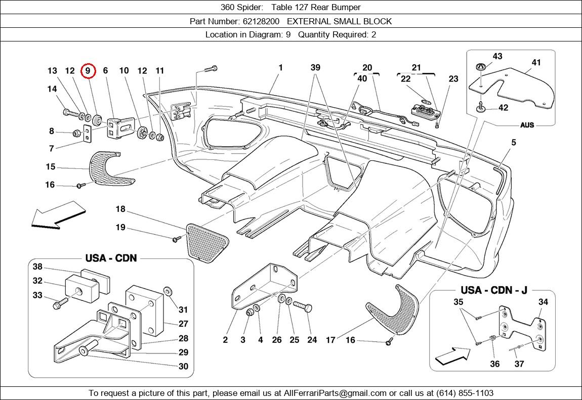 Ferrari Part 62128200