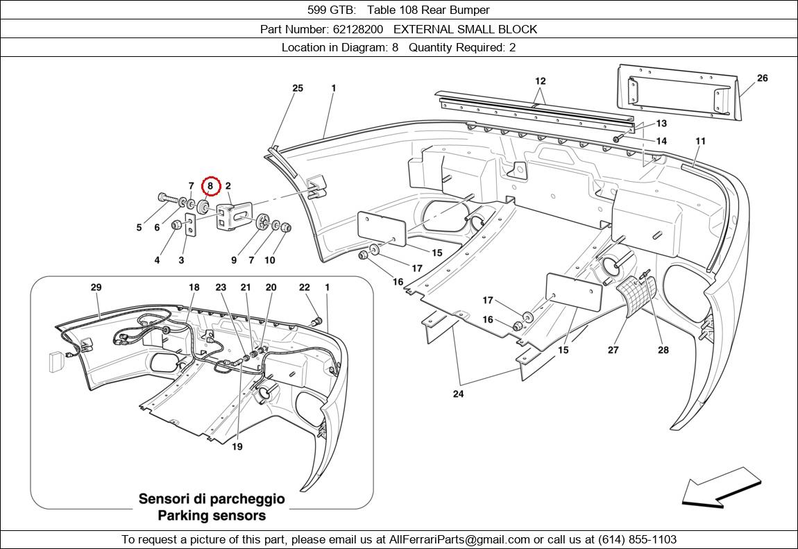 Ferrari Part 62128200