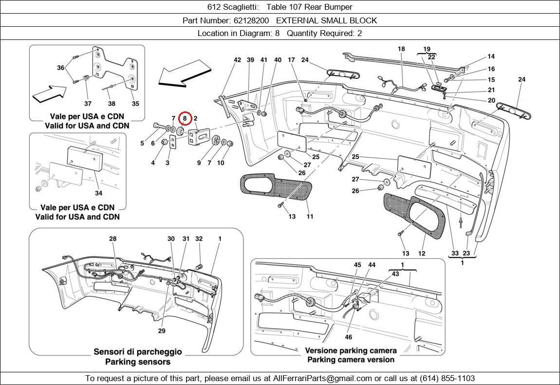 Ferrari Part 62128200