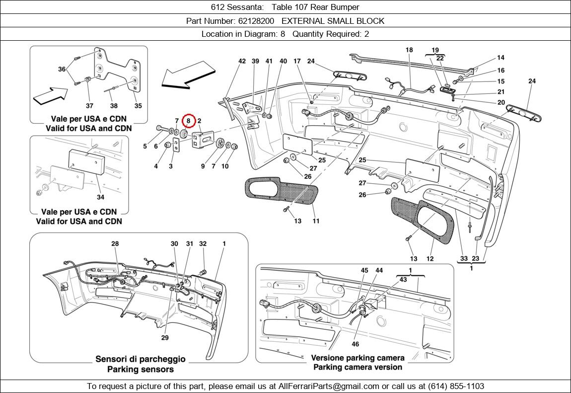 Ferrari Part 62128200