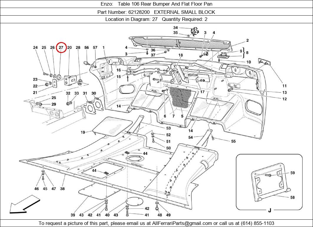 Ferrari Part 62128200