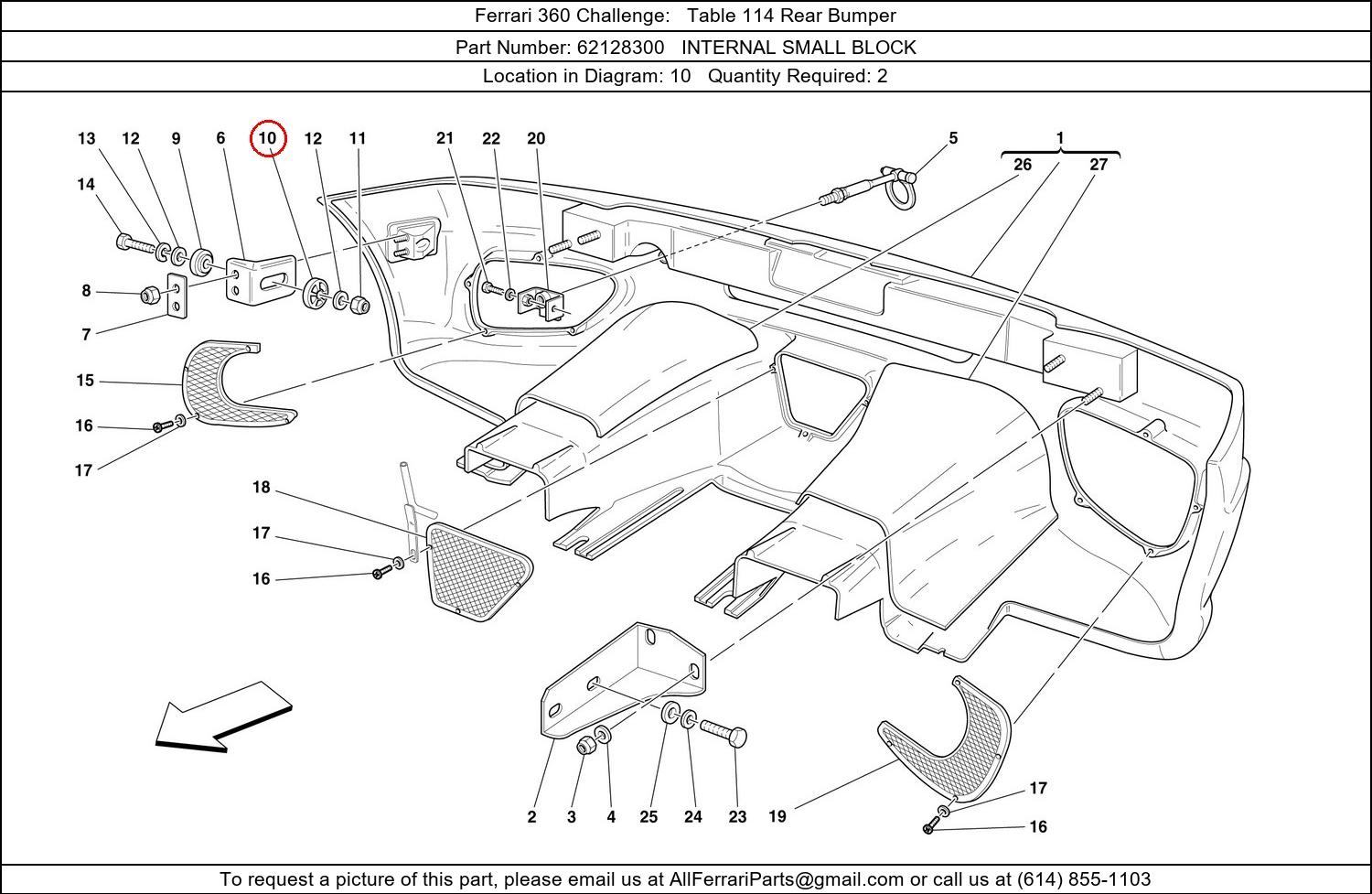 Ferrari Part 62128300