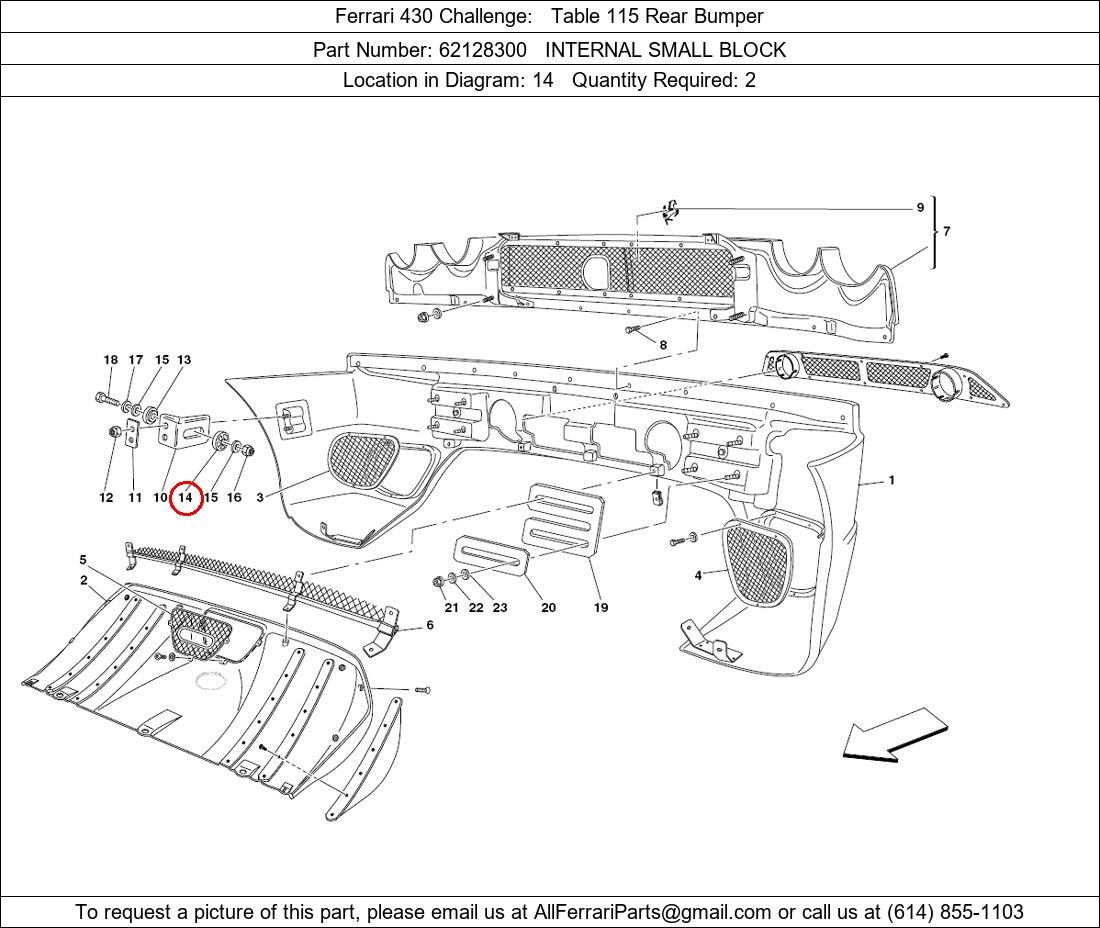 Ferrari Part 62128300