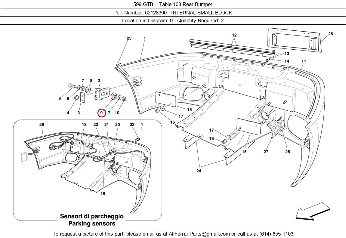 Ferrari Part 62128300