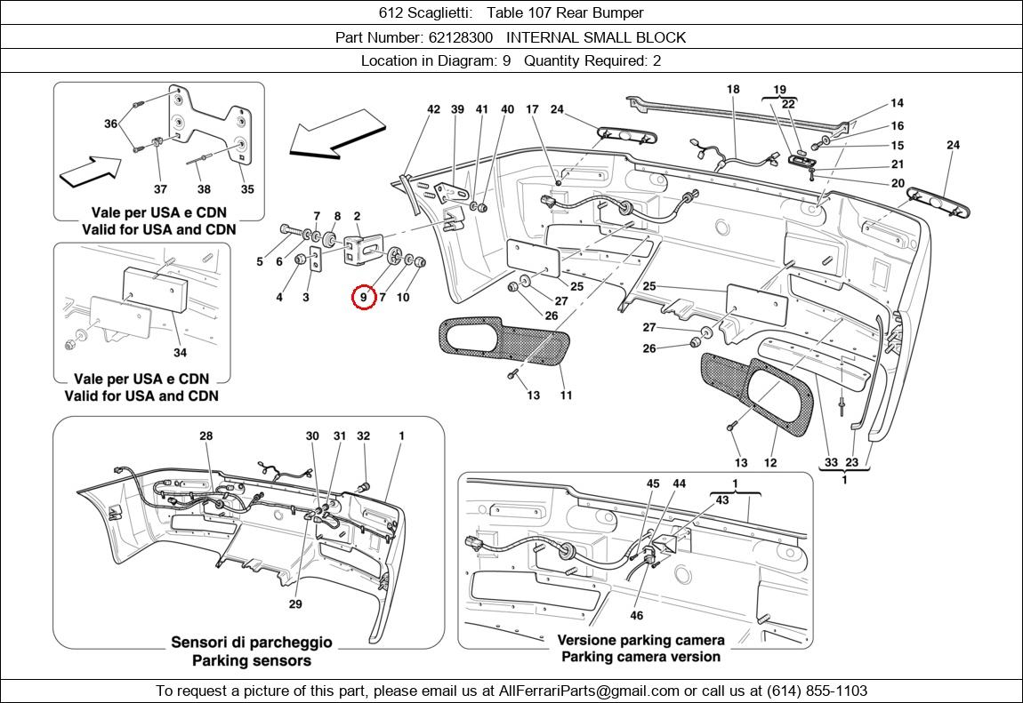 Ferrari Part 62128300