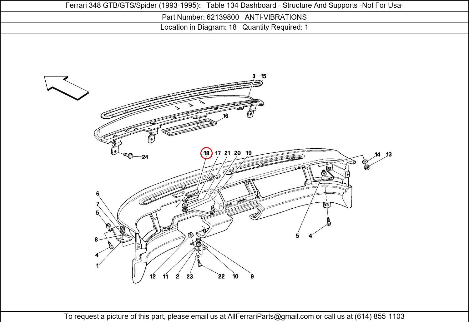 Ferrari Part 62139800