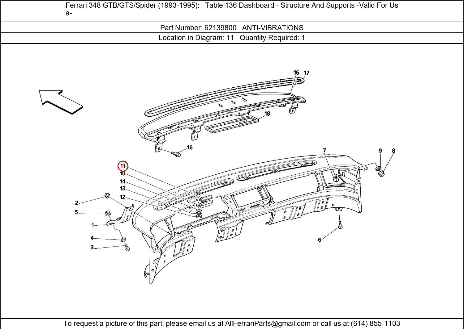 Ferrari Part 62139800