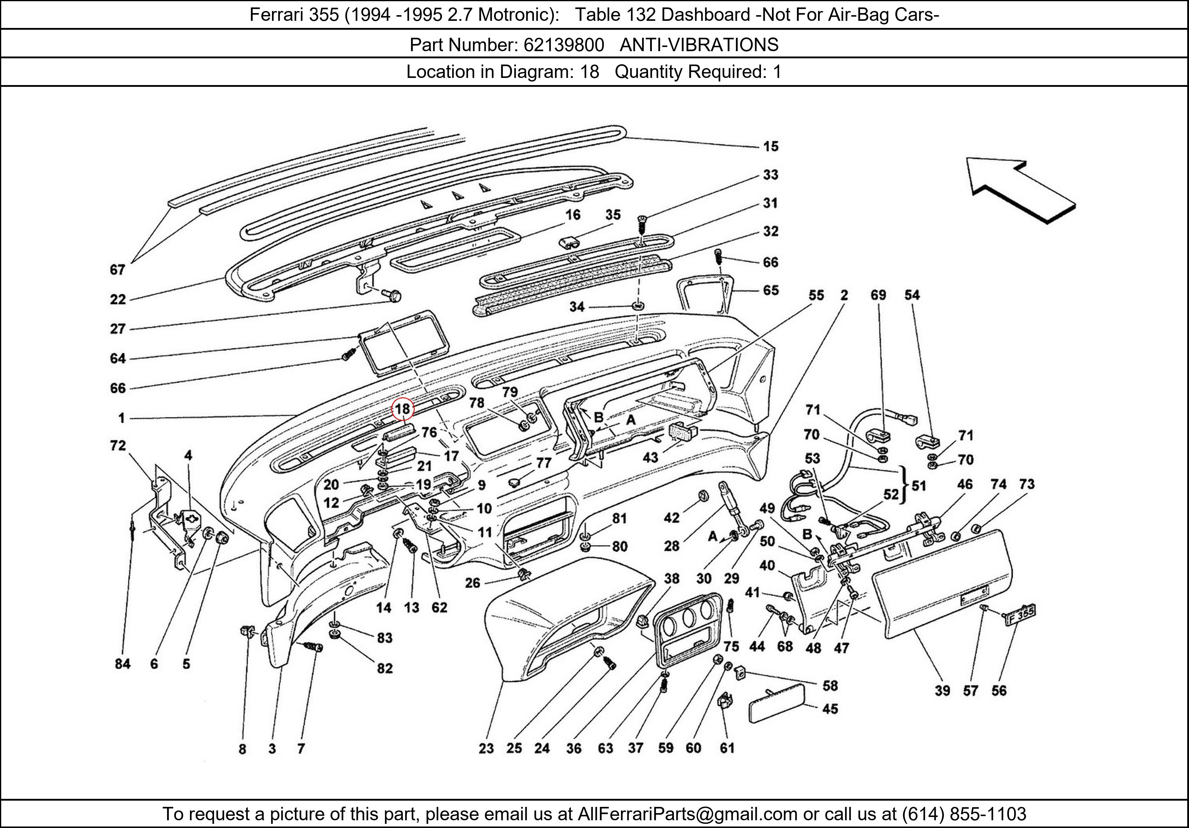 Ferrari Part 62139800