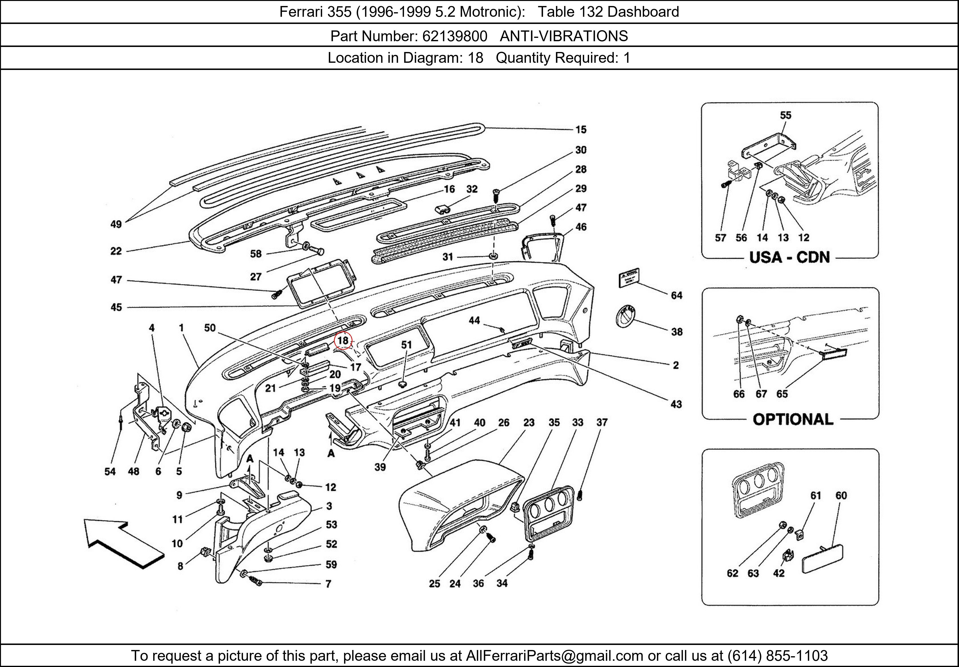 Ferrari Part 62139800