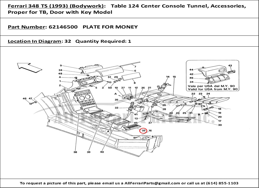 Ferrari Part 62146500