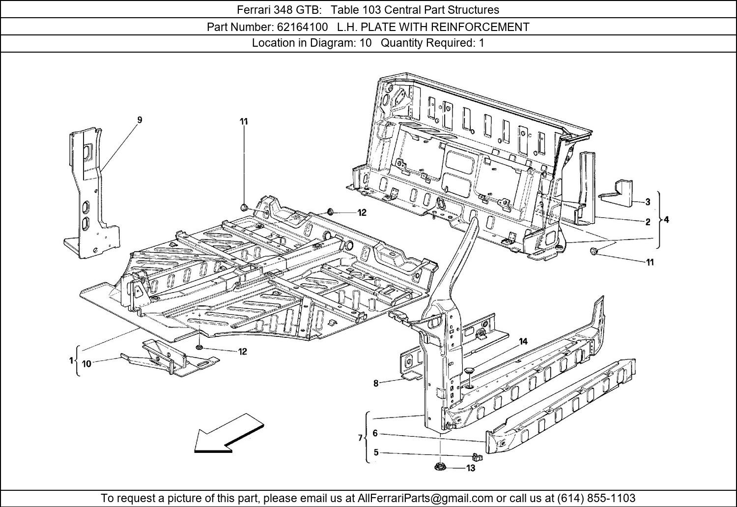 Ferrari Part 62164100