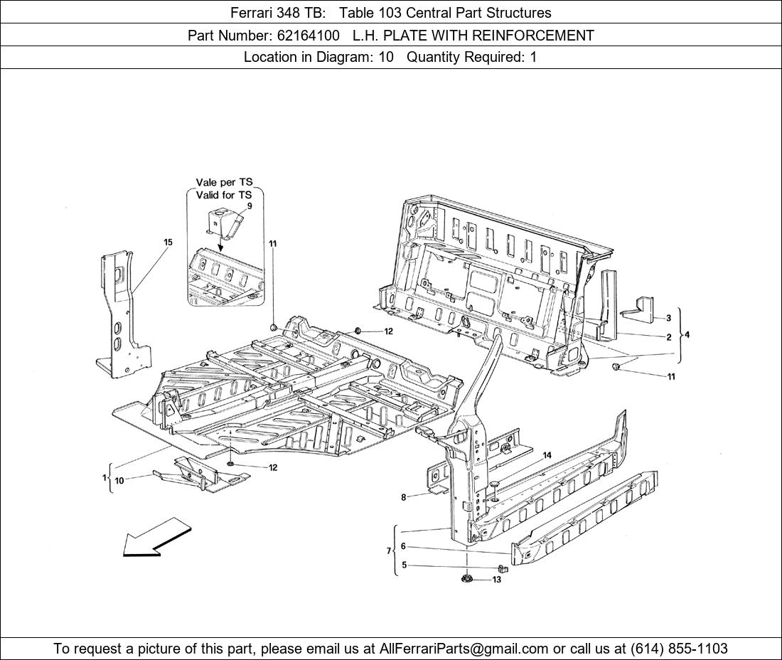 Ferrari Part 62164100