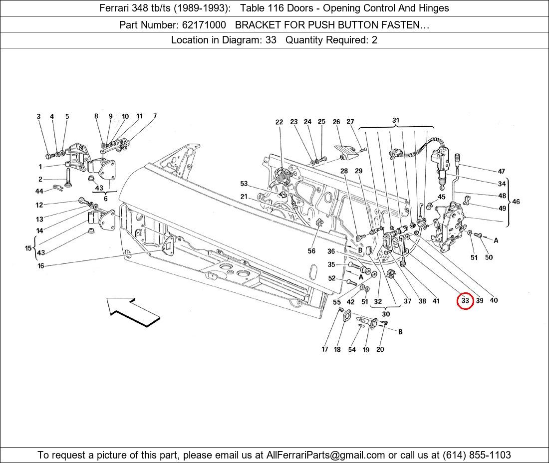 Ferrari Part 62171000