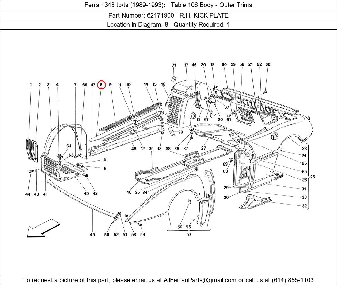 Ferrari Part 62171900