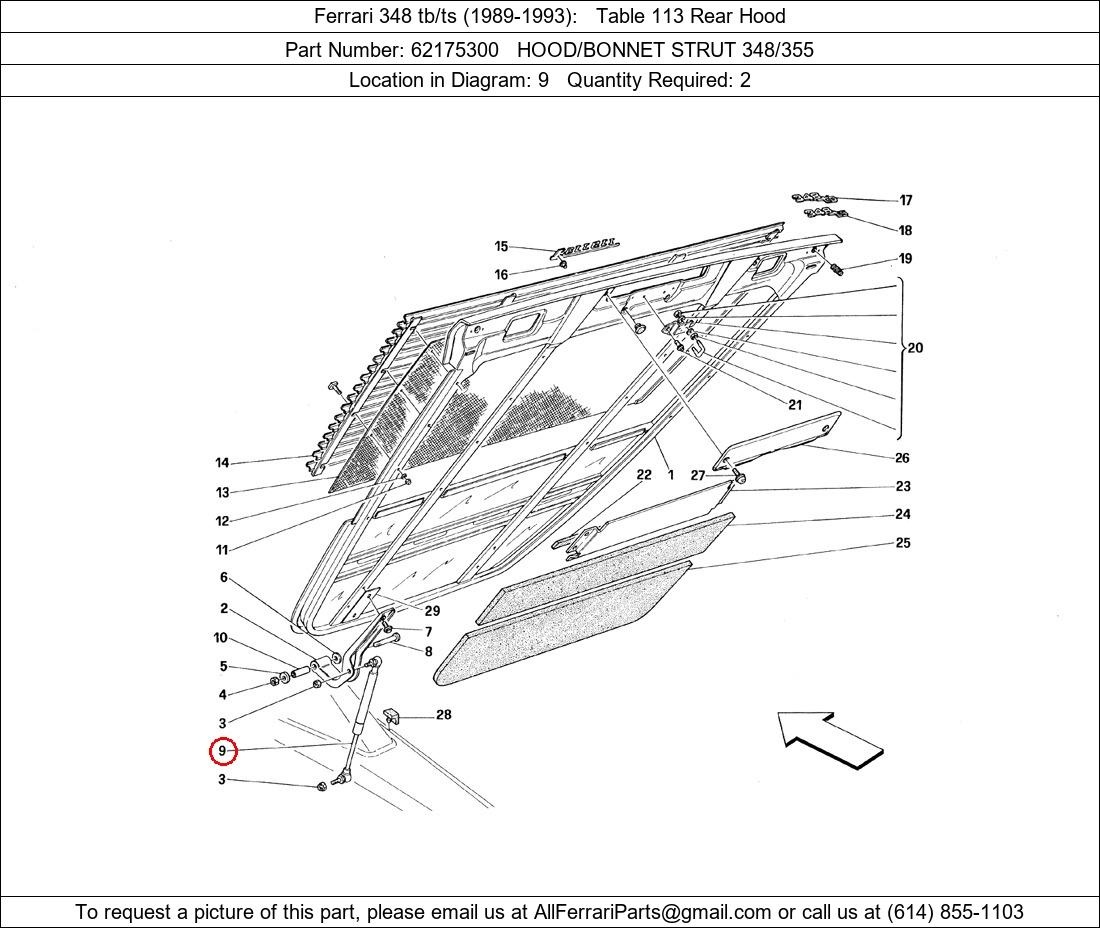 Ferrari Part 62175300