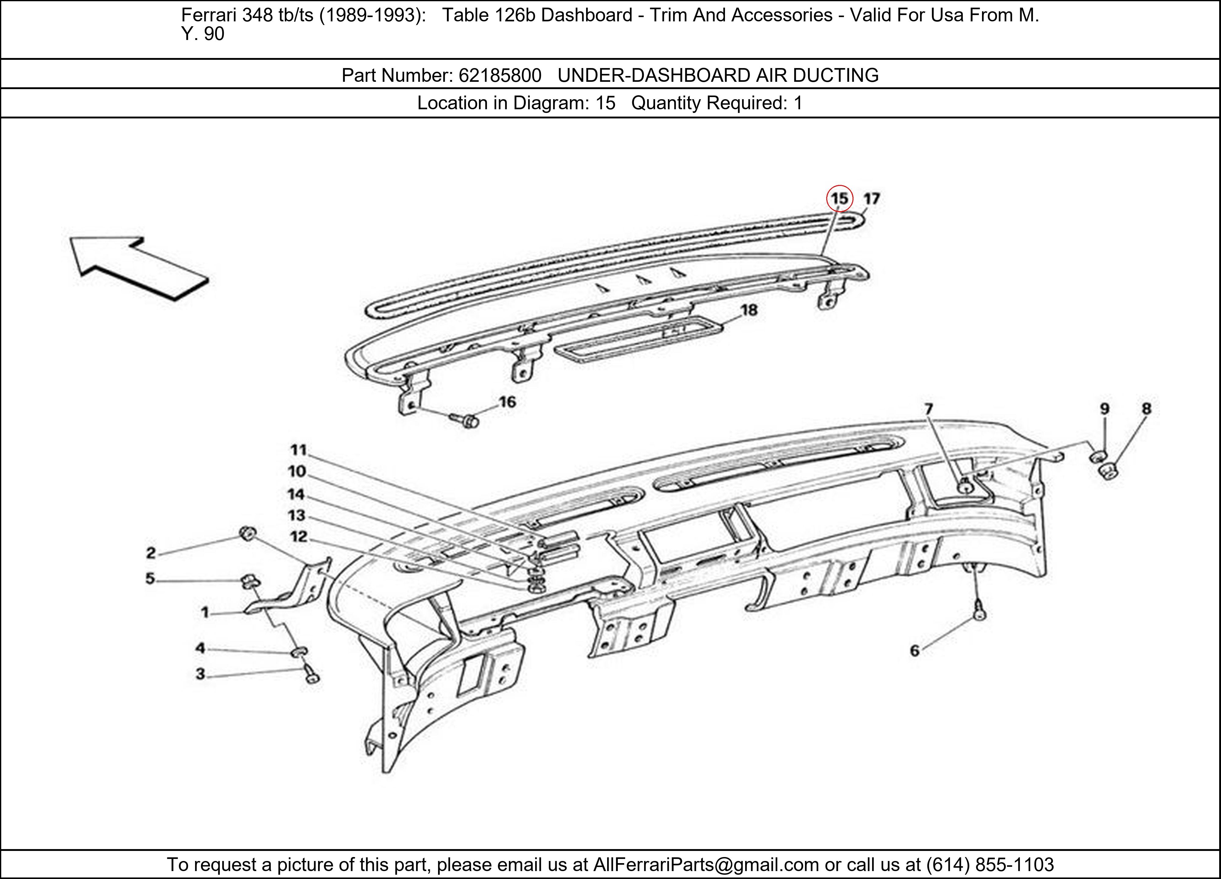 Ferrari Part 62185800