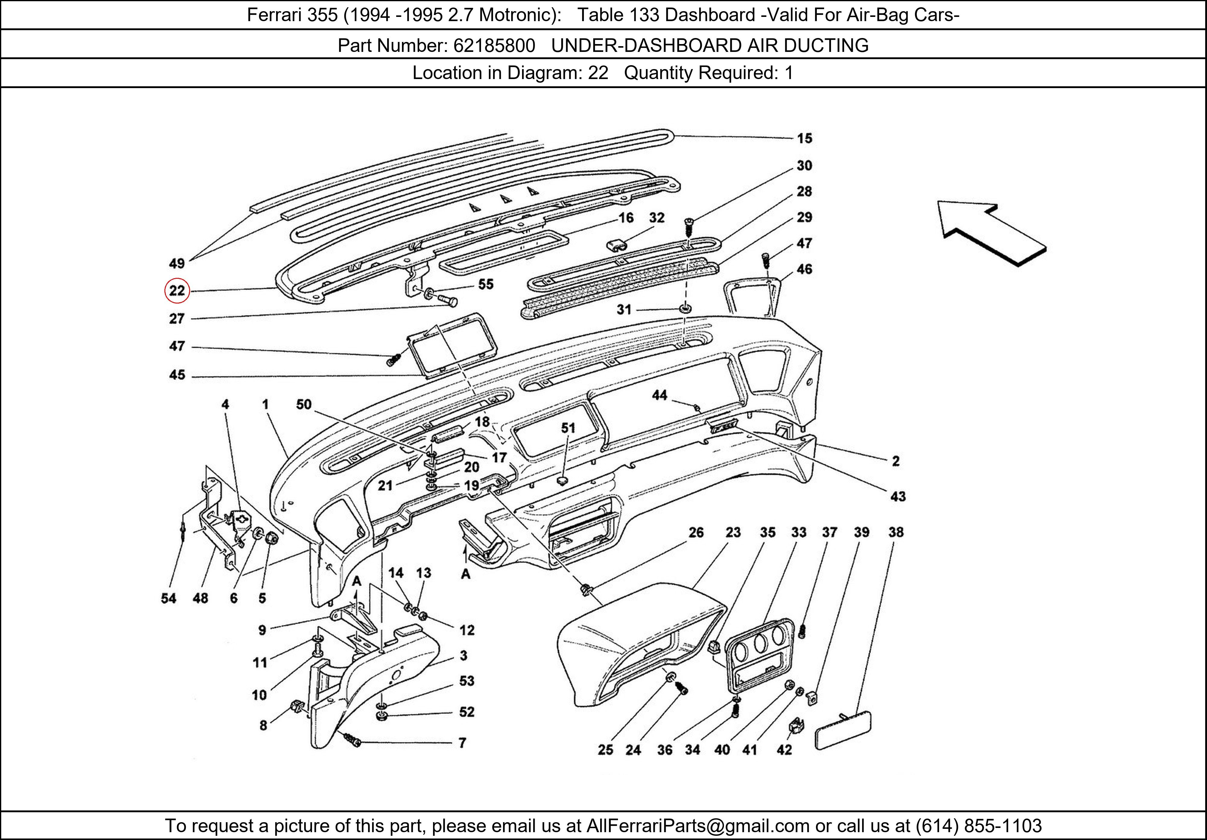 Ferrari Part 62185800