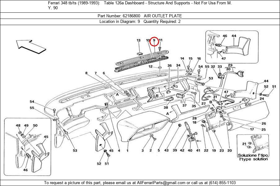 Ferrari Part 62186800