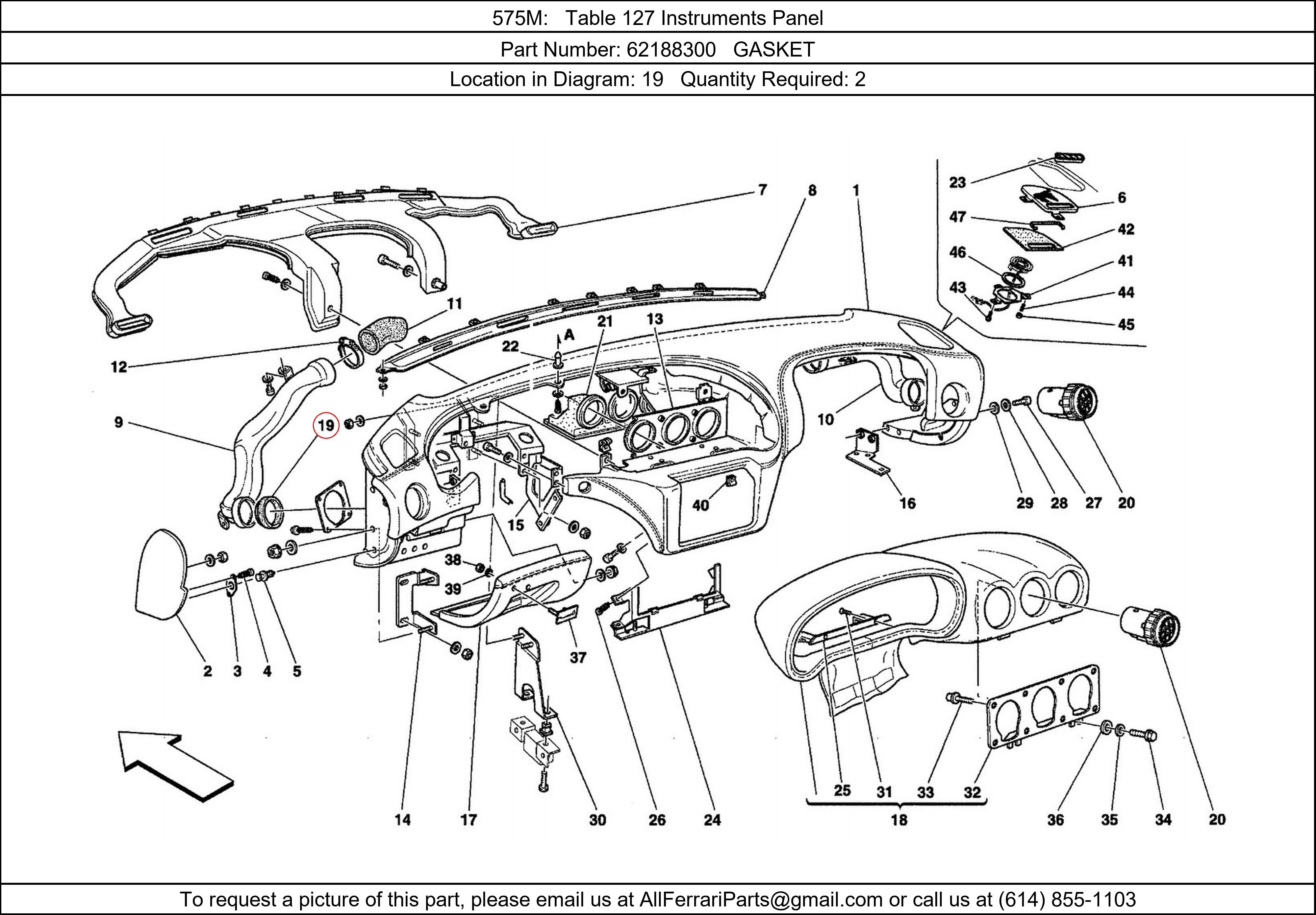 Ferrari Part 62188300