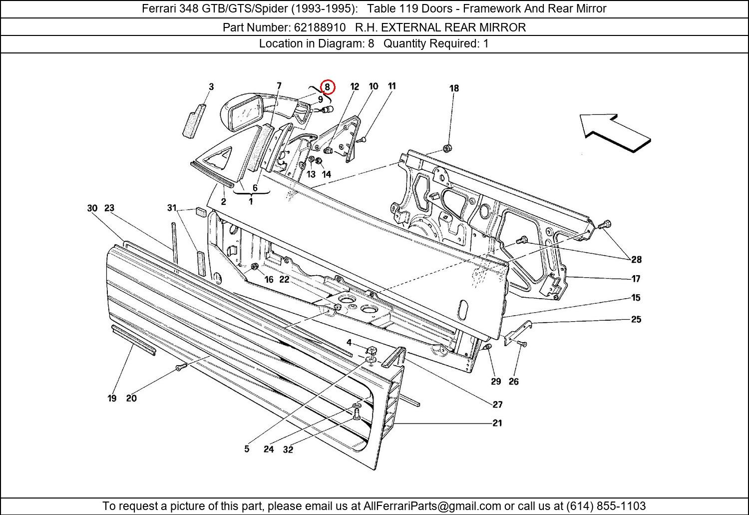 Ferrari Part 62188910