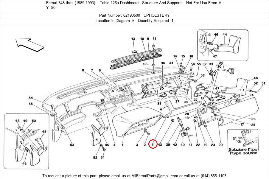 Ferrari Part 62190500