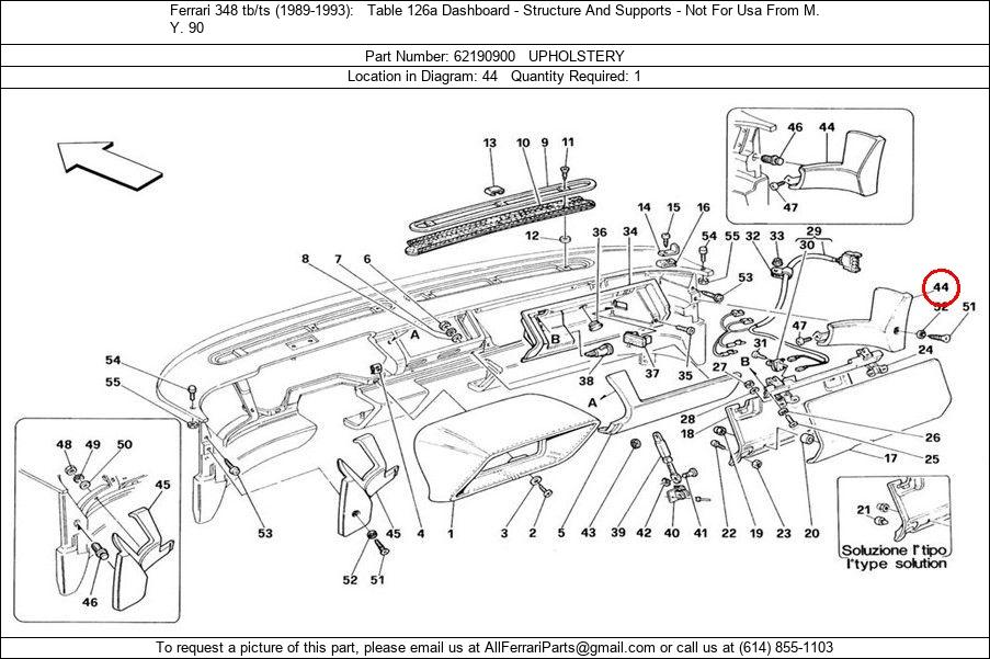 Ferrari Part 62190900