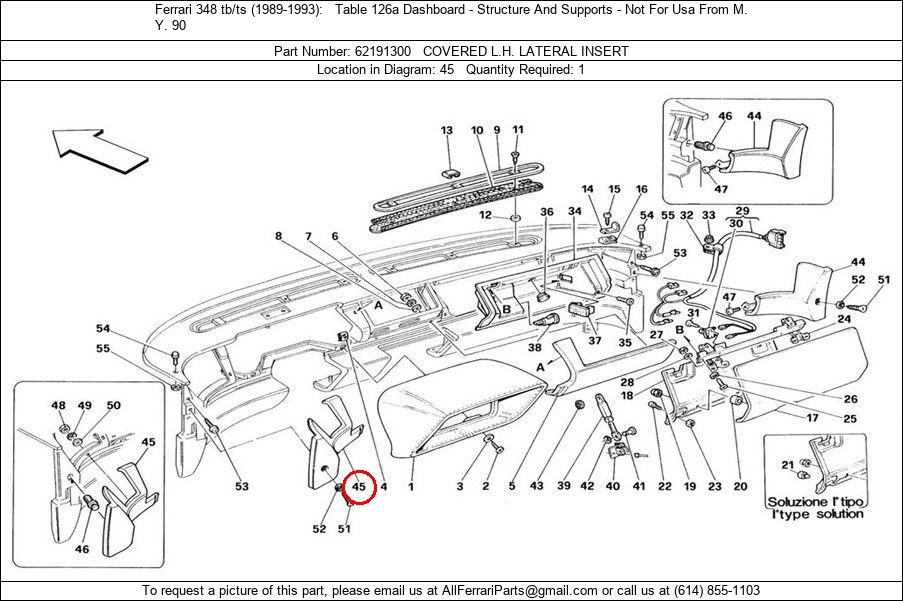 Ferrari Part 62191300