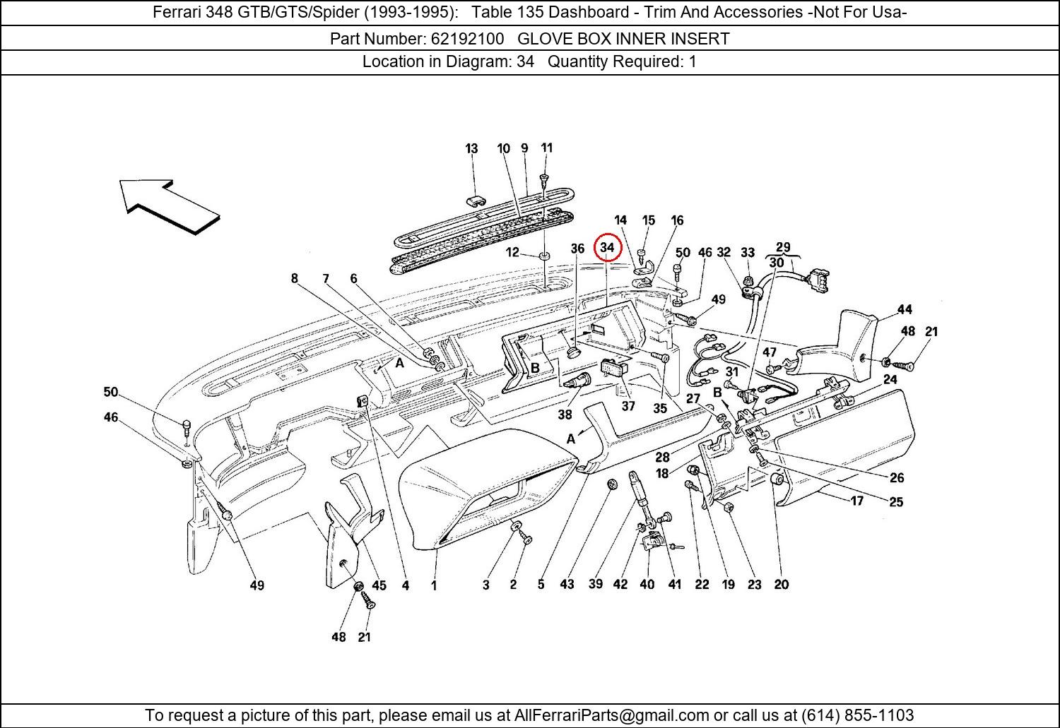 Ferrari Part 62192100