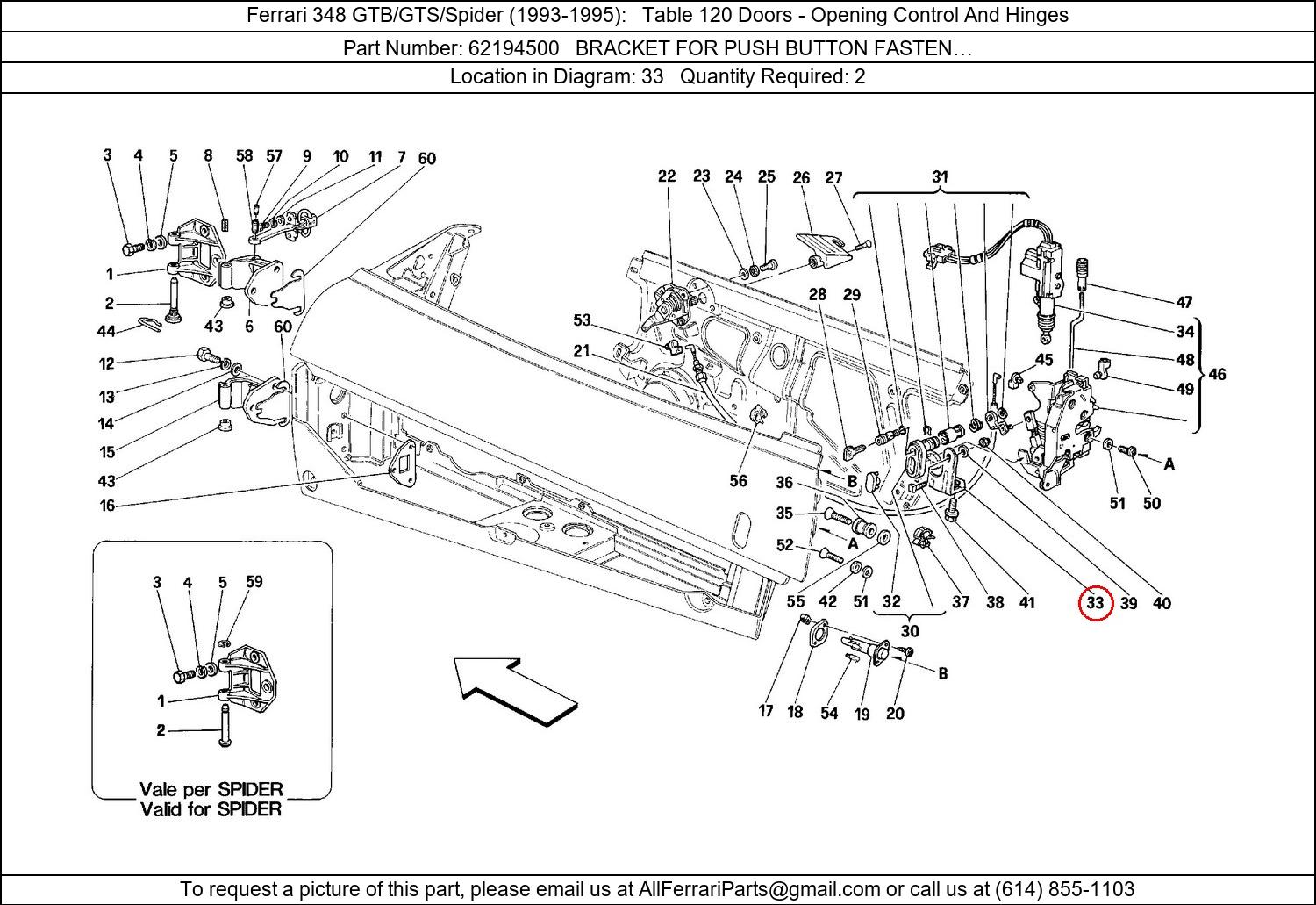 Ferrari Part 62194500