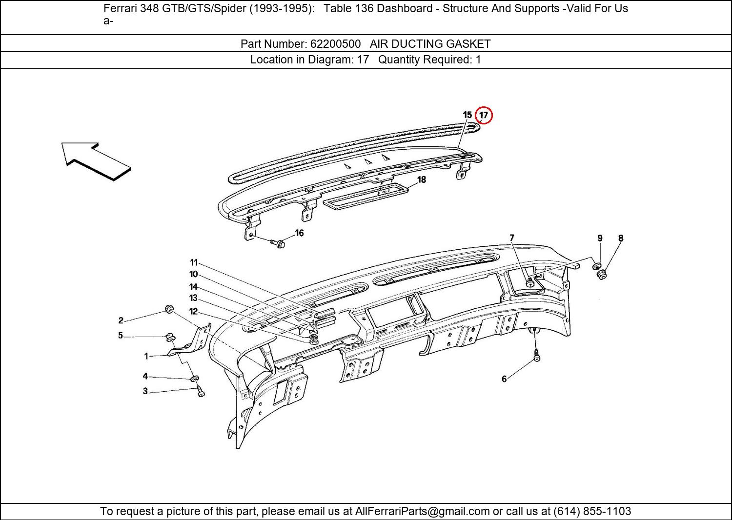 Ferrari Part 62200500