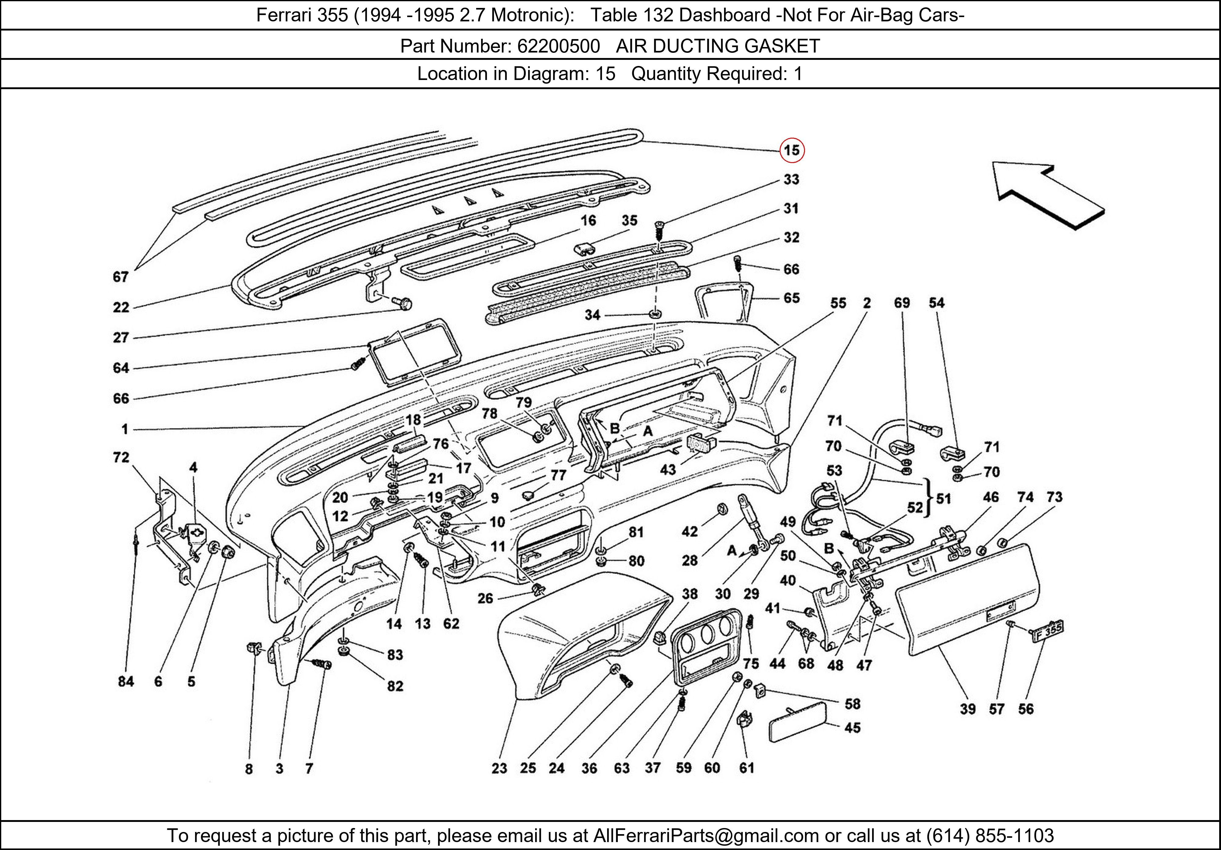 Ferrari Part 62200500