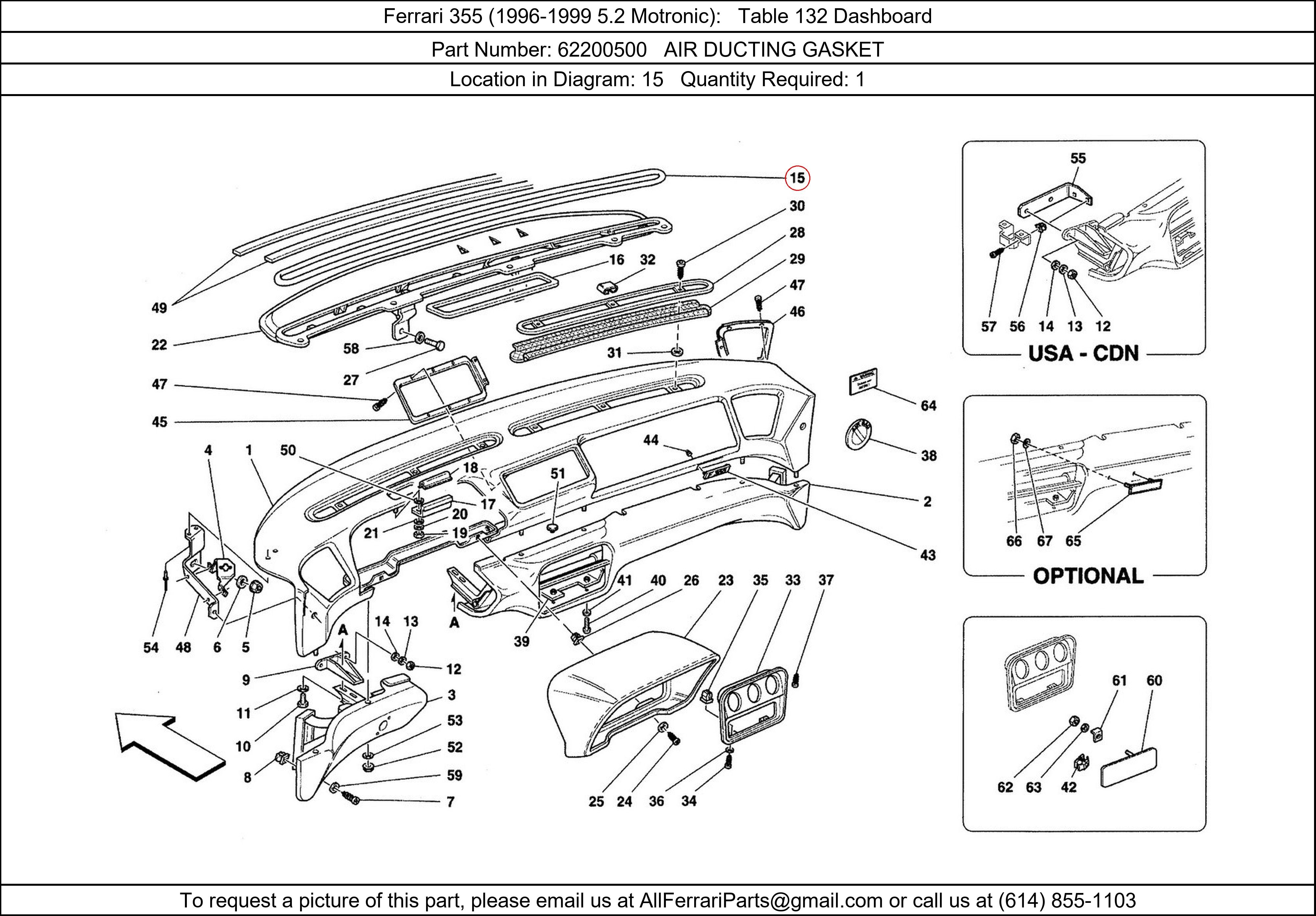 Ferrari Part 62200500