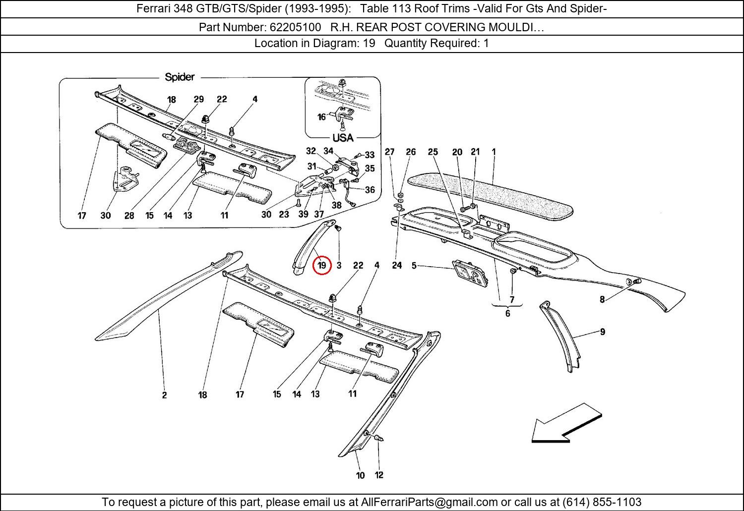 Ferrari Part 62205100