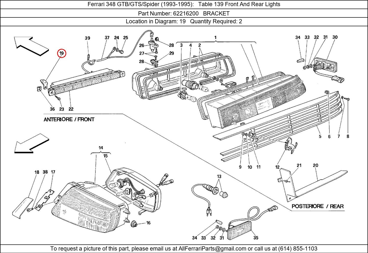 Ferrari Part 62216200