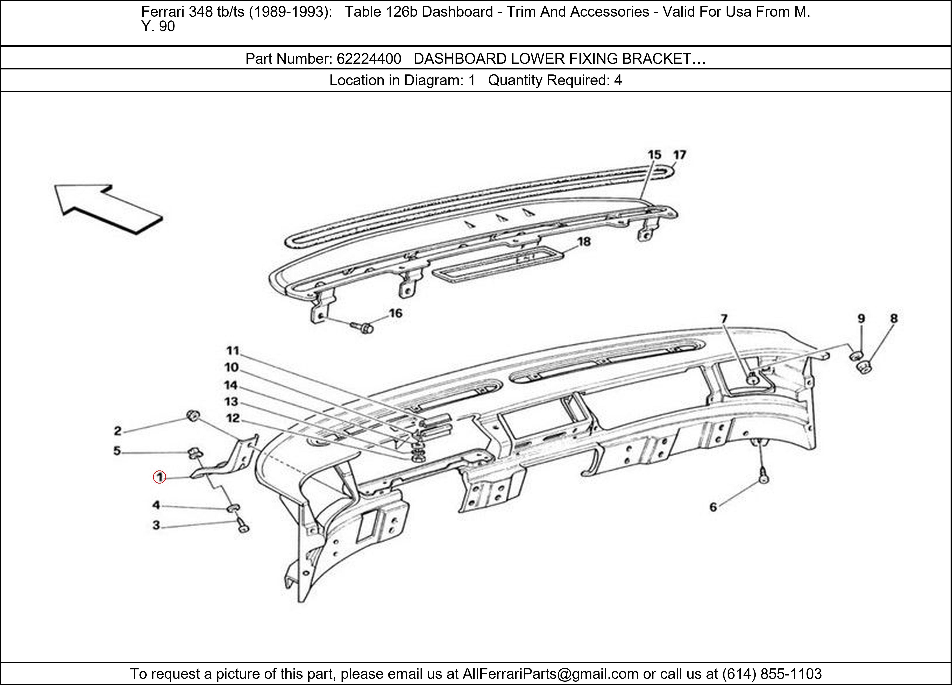 Ferrari Part 62224400