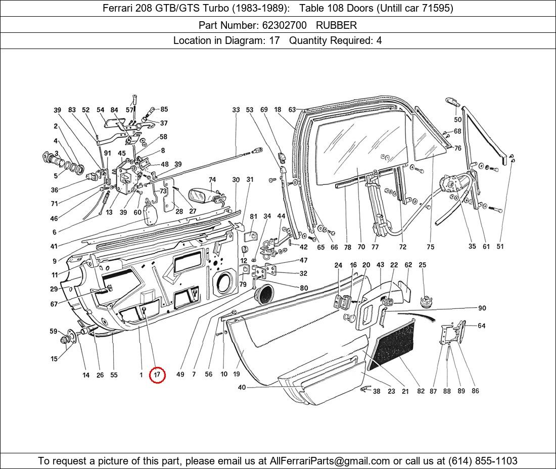 Ferrari Part 62302700