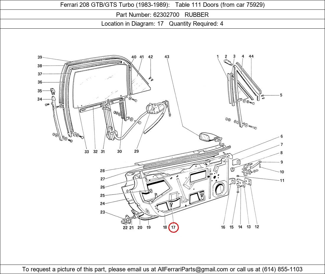 Ferrari Part 62302700