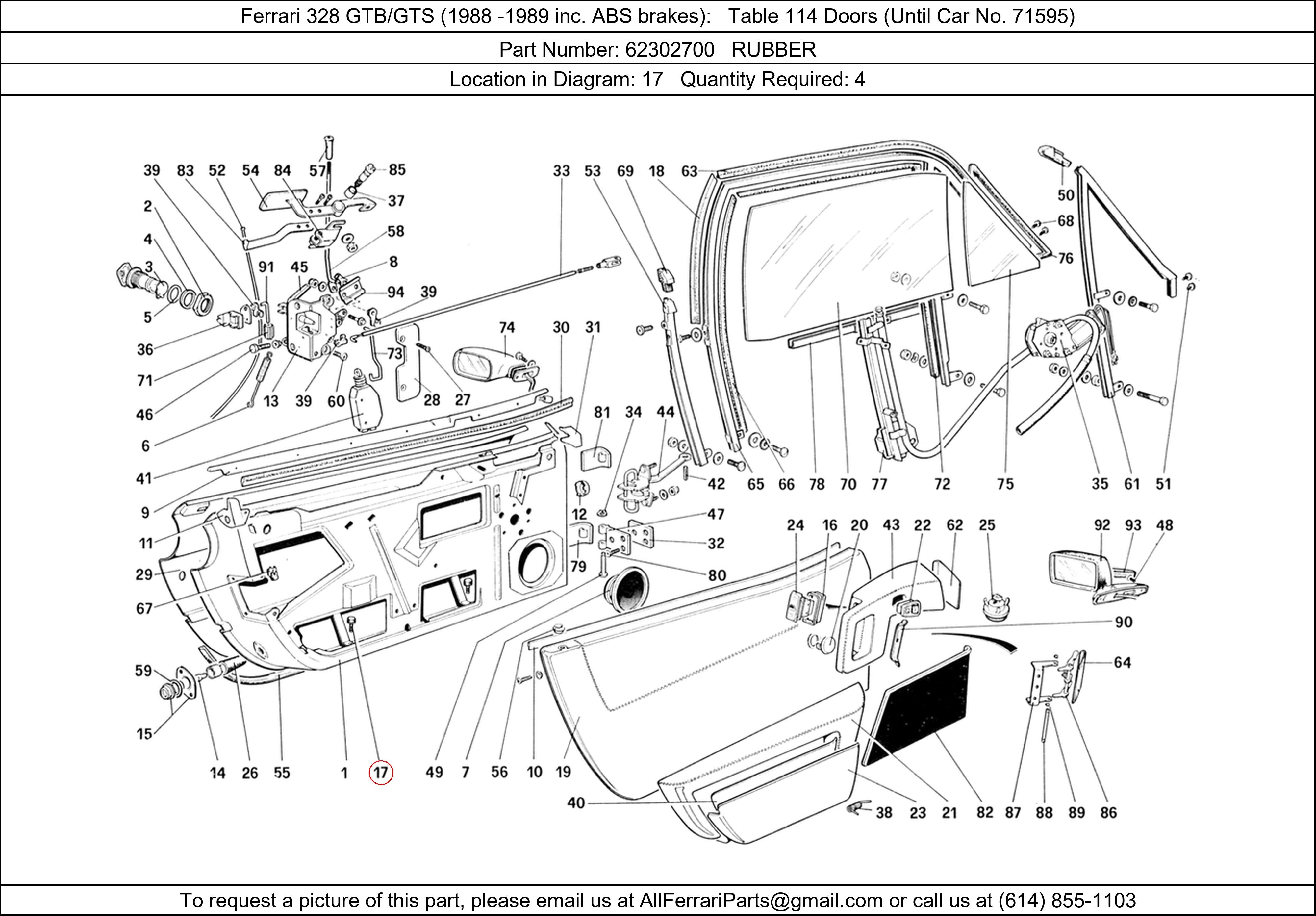 Ferrari Part 62302700